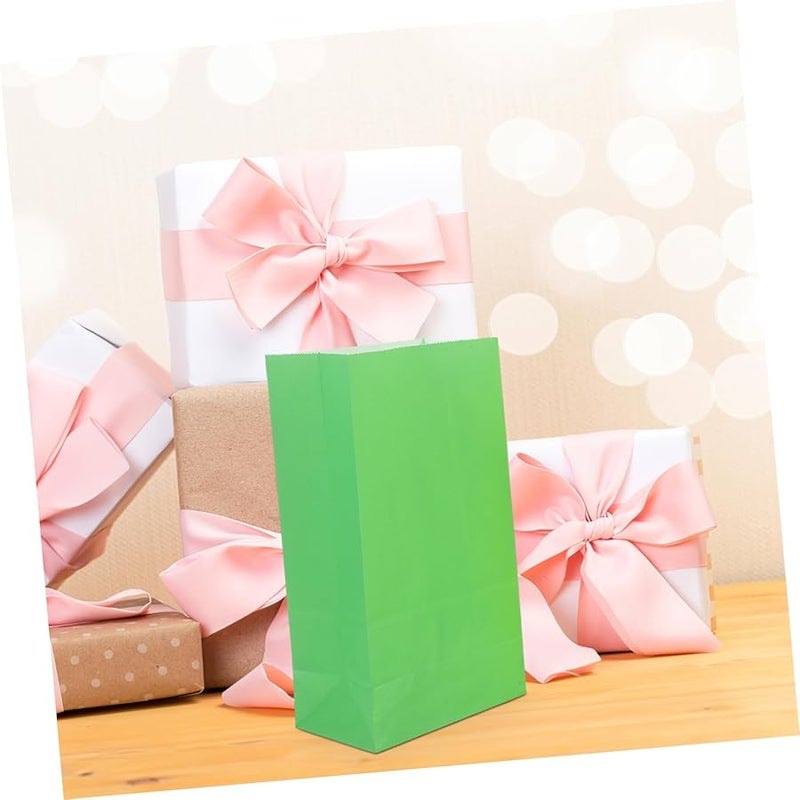 Ipetboom 40pcs Kraft Paper Pastel Cookie Treat Bags Foldable Snack Containers For Party Favor - Image 4
